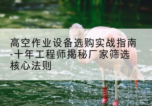 平远剪叉式升降机厂家-高空作业设备选购实战指南-十年工程师揭秘厂家筛选核心法则